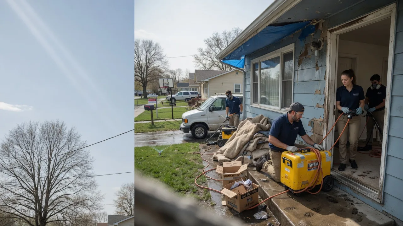 Basement Flood Cleanup in Petersburg, WV near me